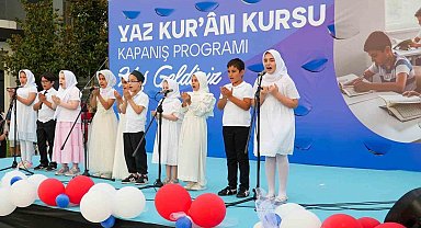 Ümraniye'de Yaz Kur'an Kursu kapanış programı gerçekleştirildi