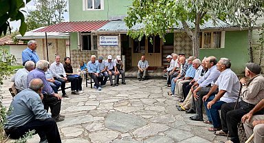 Uşak'ta çiftçiler dinlendi