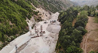 Üzengili Göleti 7 yıldır bitirilemedi görüntü kirliliğine neden olan inşaat tepki çekiyor
