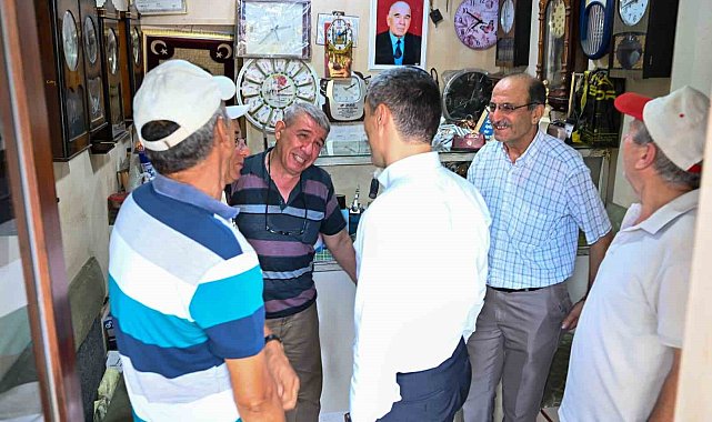 Vali Aktaş esnaflarla bir araya geldi