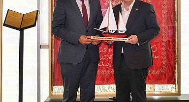 Vali Çoşkun, Geleneksel El Sanatları Sanatçısı Bat'ı kabul etti