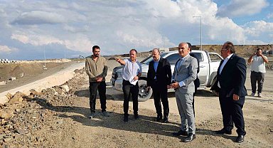 Vali Dallı Devrekani Besi Organize Tarım Bölgesinde incelemelerde bulundu