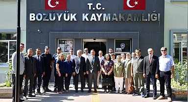 Vali Faik Oktay Sözer'den Bozüyük'e ziyaret