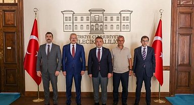 Vali Faik Oktay Sözer'e önemli ziyaret