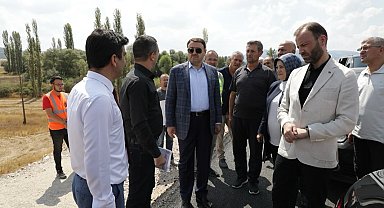 Vali Musa Işın, Hisarcık-Emet köprüsünde incelemelerde bulundu