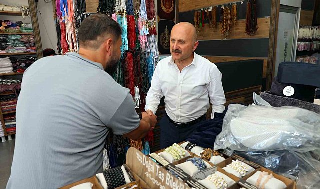 Vali Osman Varol'dan Adıyaman Ticaret Merkezine ziyaret