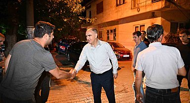 Vali Özkan depremden etkilenen bölgeleri inceledi