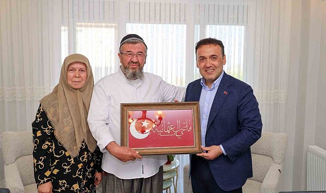 Vali Sözer, gazinin evinde minnet duygusunu ifade etti