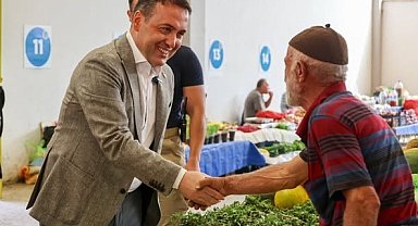 Vali Sözer, pazarcı esnafı ile bir araya geldi