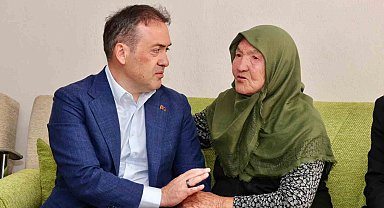 Vali Sözer, şehit ailesi ile buluştu
