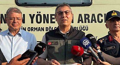 Vali Toros, Mersin'deki orman yangınları ile ilgili bilgi verdi