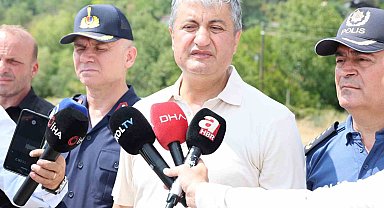 Vali Yavuz, "Orman yangını tek bir noktada devam ediyor'