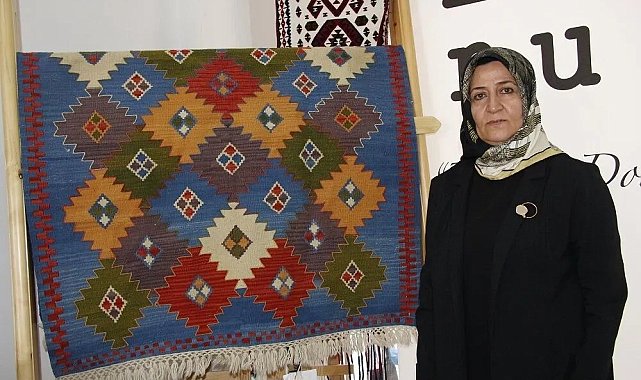 Van kilim motifleri hediyelik eşyalara yansıtıldı