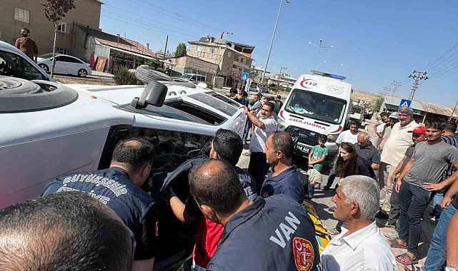 Van'da trafik kazası: 1 yaralı