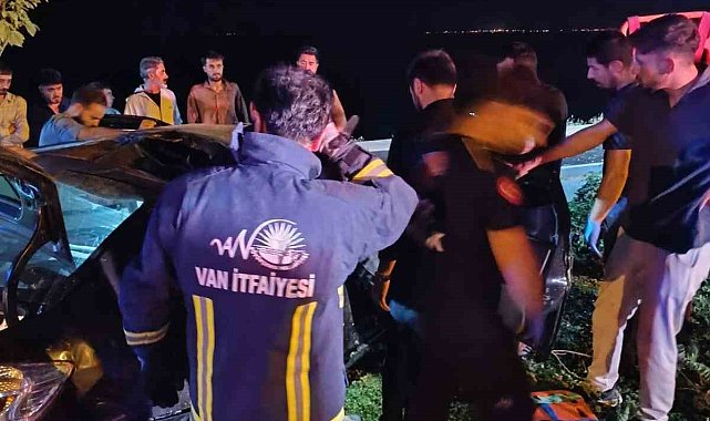 Van'da trafik kazası: 1 yaralı