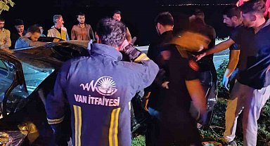 Van'da trafik kazası: 1 yaralı
