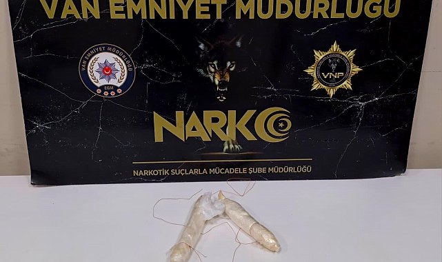 Van'da uyuşturucu satıcılarına yönelik operasyon: 1 gözaltı
