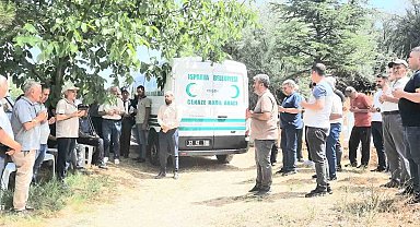 Vefat eden Kıbrıs gazisi son yolculuğuna uğurlandı