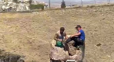 Video çekerken kuyuya düşen genci itfaiye kurtardı