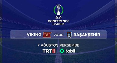 Viking - Başakşehir eleme heyecanı canlı yayınla TRT 1'de
