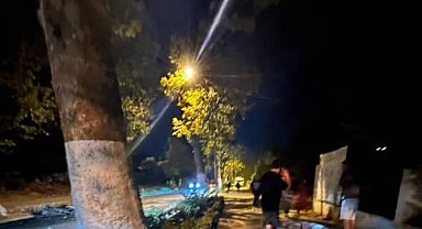 Yalova'da ağaca çarpan motosikletli ağır yaralandı