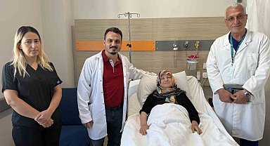 Yalova'da beyin anevrizması kapalı yöntemle tedavi edildi