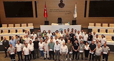 Yangınlarla mücadelede görev alan ekibe anlamlı teşekkür