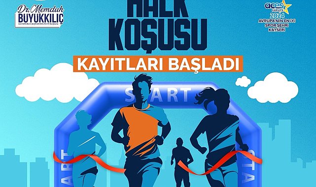 Yarı maratonun halk koşusuna kayıtlar başladı