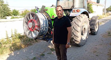 Yarımca köyünde sinek türlerine karşı ilaçlama çalışmaları