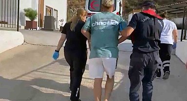 Yatta yaralanan vatandaş Sahil Güvenlik tarafından tahliye edildi