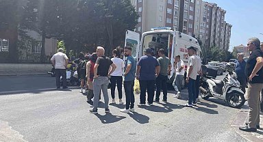 Yaya geçidinden geçen çocuğa otomobil çarptı: 1 yaralı