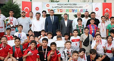Yaz Kur'an Kursları futbol turnuvası sona erdi