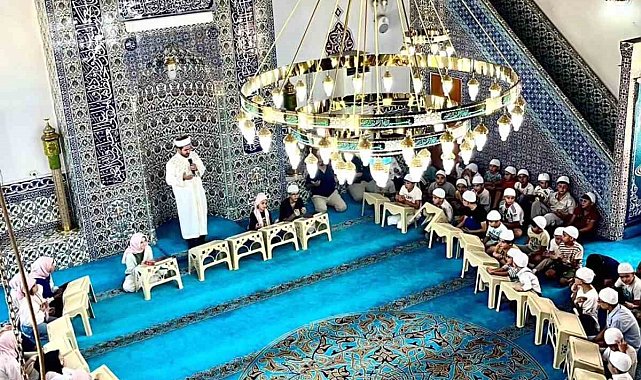 Yaz Kur'an Kursu Kapanış Programı'nda büyük coşku yaşandı