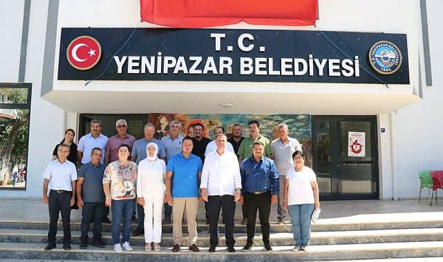 Yenipazar Belediye Başkanı Ercan, AK Parti ilçe teşkilatını ağırladı