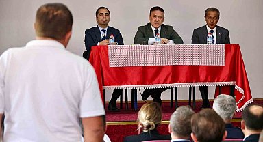 Yenipazar'da muhtarların sorunları masaya yatırıldı