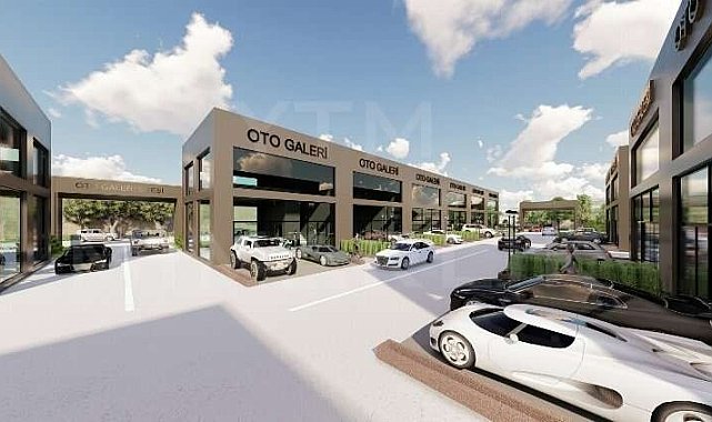 Yenişehir'e modern oto galeri sitesi