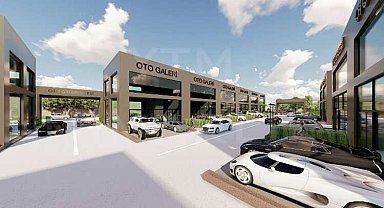 Yenişehir'e modern oto galeri sitesi