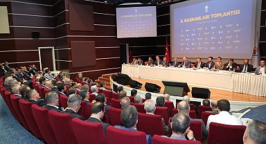 Yıldırım, Daraltılmış İl Başkanları Toplantısı'na katıldı