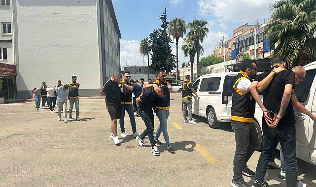 Yüksek kazanç vaadiyle dolandırıcılık polise takıldı: 8 tutuklama