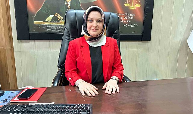 Yüksekova Adliyesi'nde bir ilk: Kadın başkan görevde