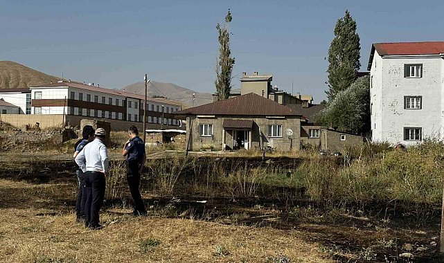 Yüksekova'da anız yangını paniğe yol açtı