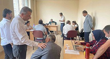 Yüksekova'da tarım sayımı sürüyor