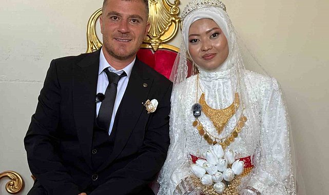 Yüksekova'ya Endonezyalı gelin: Aşkları kıtaları aştı