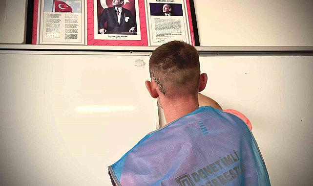 Yükümlülerden eğitime katkı: Okullar temizleniyor ve boyanıyor