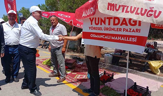Yuntdağı Yöresel Ürünler Pazarı açıldı