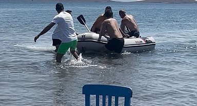 Yürüyerek gidilen adada can pazarı