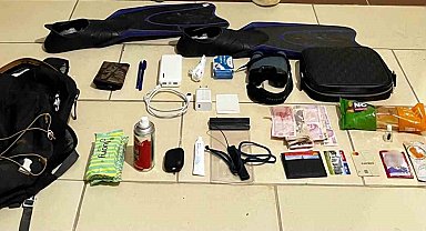 Yüzerek Yunanistan'a geçmek istedi jandarmadan kaçamadı