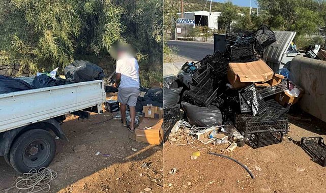 Zabıta ekiplerinden çevreyi kirletenlere ceza
