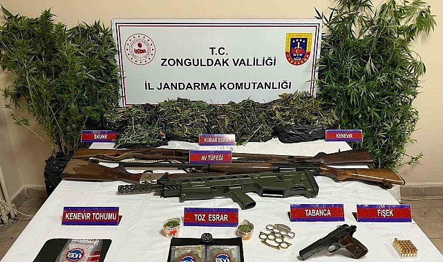 Zonguldak'ta uyuşturucu operasyonu, 1 kişi tutuklandı