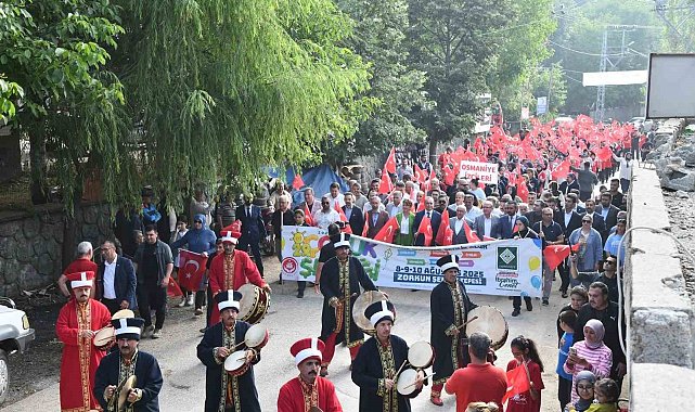 Zorkun Yaylası 29'uncu çocuk şenliği başladı